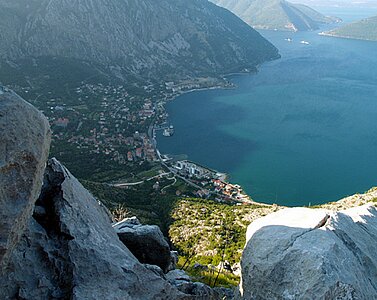 Plot in Risan (Risan Bay  Bay of Kotor), Montenegro.